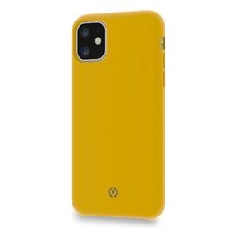 Celly Leaf Cover per iPhone 11 Giallo