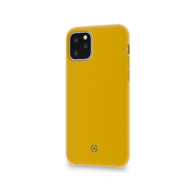 Celly Leaf Cover per iPhone 11 Pro Giallo