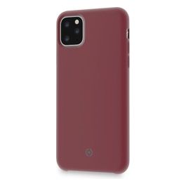 Celly Leaf Cover per iPhone 11 Pro Max Rosso