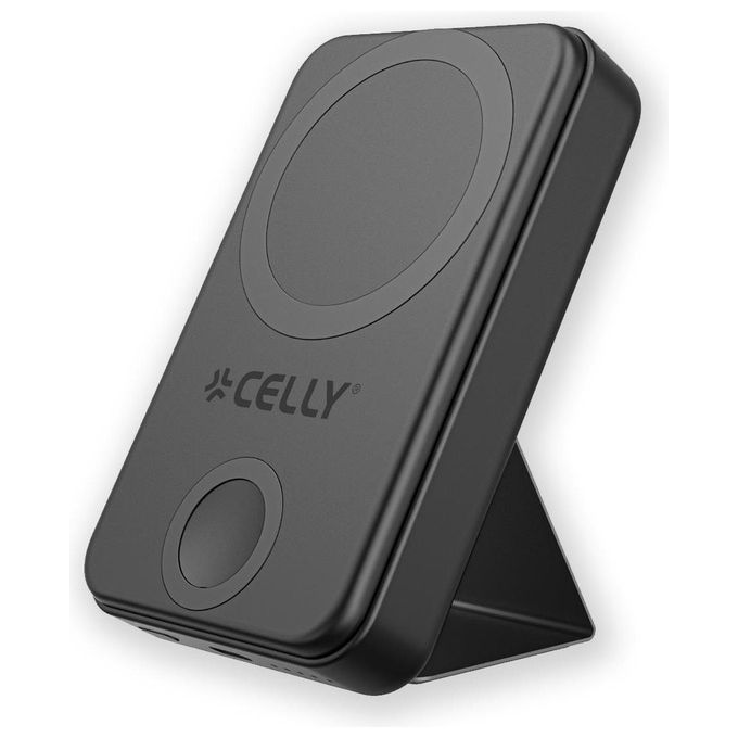 Celly MagSafe PowerBank 10.000  Watch Charger Nero
