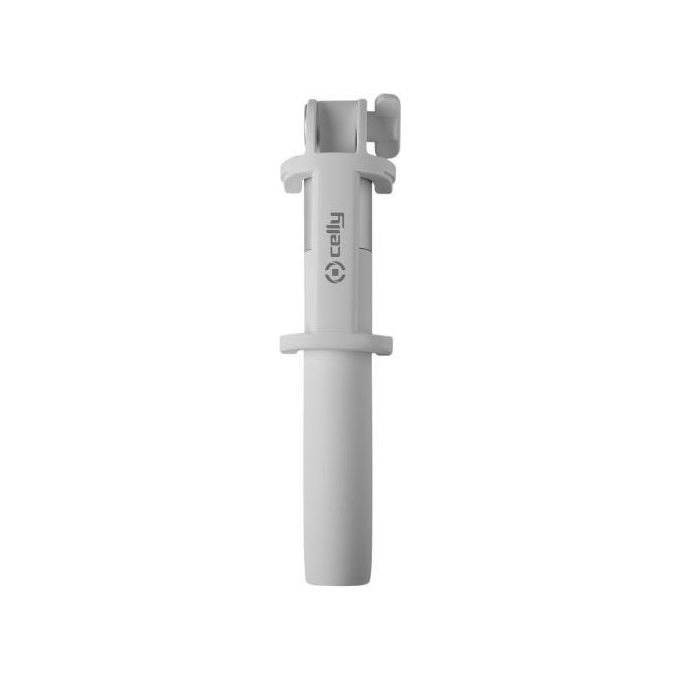 Celly Monopod Bluetooth Bastone per Selfie per Smartphone Bianco