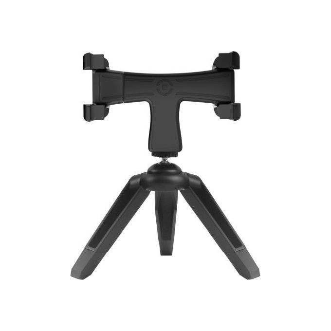 Celly CLICKNANOTRIBK Nano Tripod Treppiede per Smartphone e Action Cam 360° compatibile 55 85 mm colore Nero
