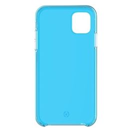 Celly Neon Cover per iPhone 11 Azzurro