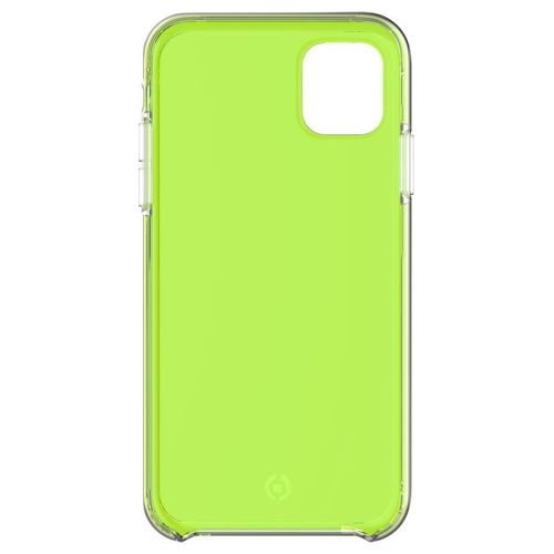 Celly Neon Cover per iPhone 11 Giallo