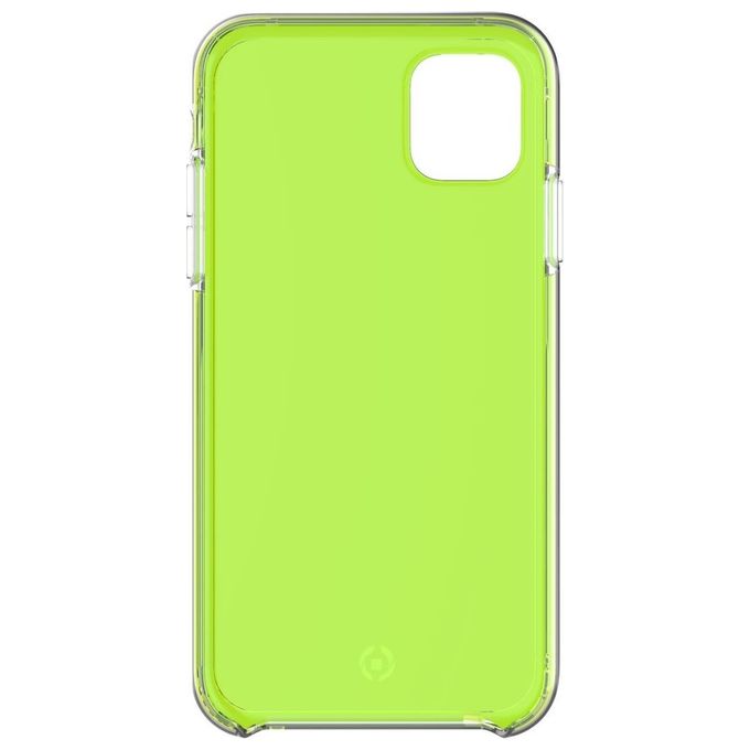 Celly Neon Cover per iPhone 11 Giallo