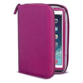 Organizer Custodia con Zip per iPad Air, Rosa