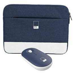 Celly Pantone Custodia Sleeve e Mouse Deep Ocean