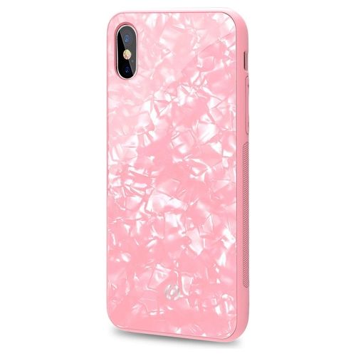 Celly Pearl Cover per iPhone X Rosa