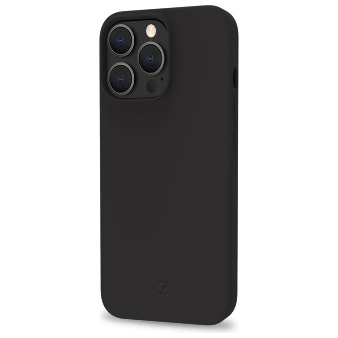 Celly Planet Eco Cover per iPhone 14 Pro Nero