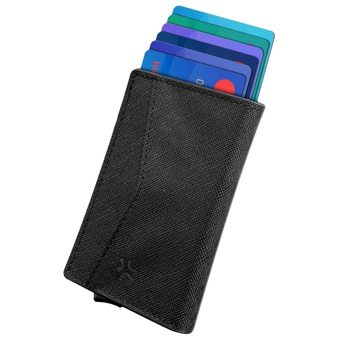Celly Pocket Wallet MagSafe Nero