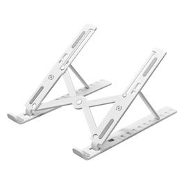 Celly Portable Magic Stand Holder Supporto per Tablet o Notebook Bianco