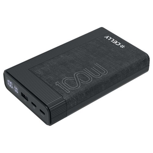 Celly Power Bank Pd 100W 20000 Nero
