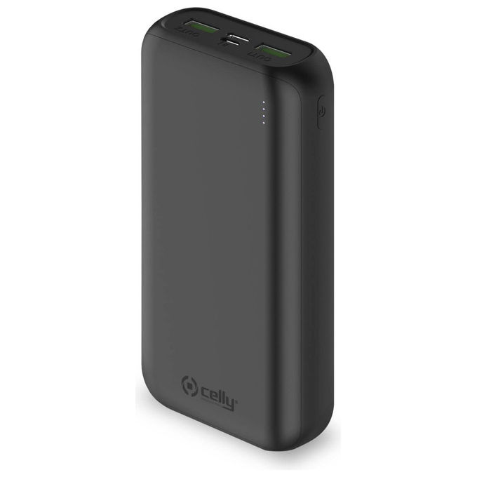 Celly Powerbank 20000 mAh USB-C Energy Nero
