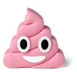 Celly Powerbank 2200mAh Emoji Poo Rosa