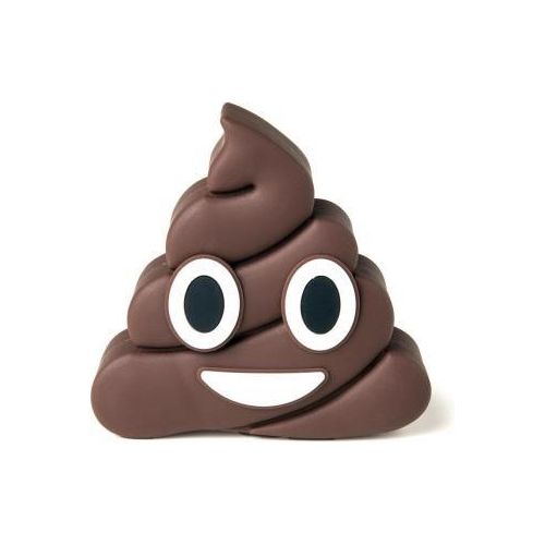 Celly Powerbank 2200mAh Emoji Poo Marrone