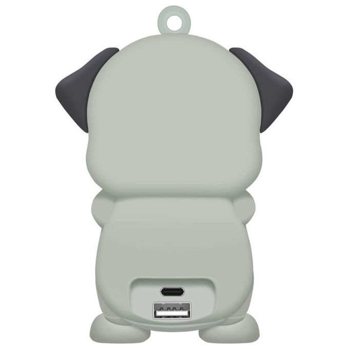 Celly Powerbank 2600 mAh a forma di cane grigio