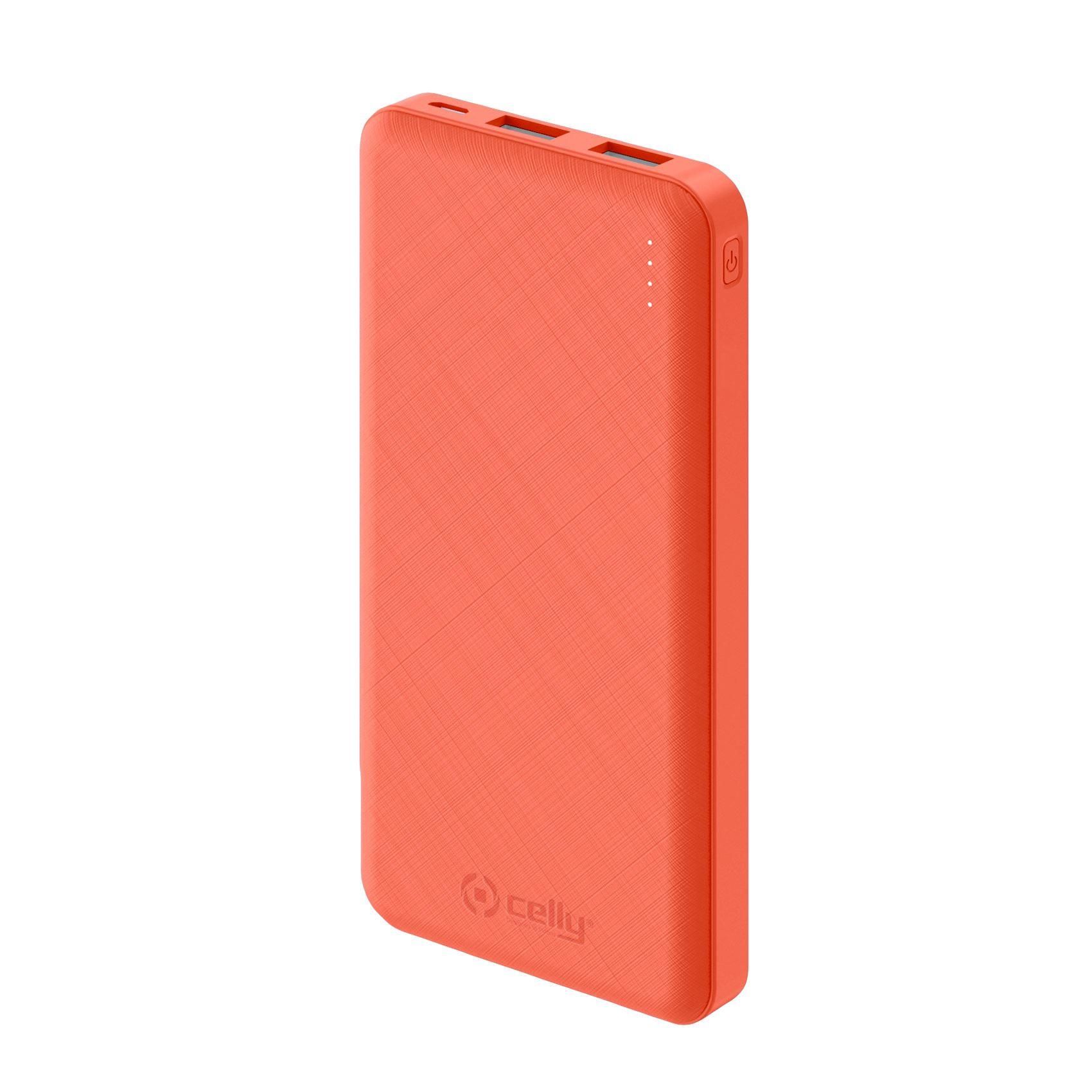 Celly Powerbank Energy 10000mAh Arancione