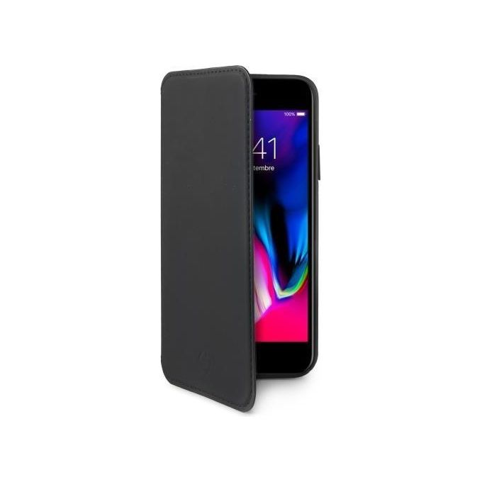 Celly Prestige Case per iPhone 8/7 Plus Nero