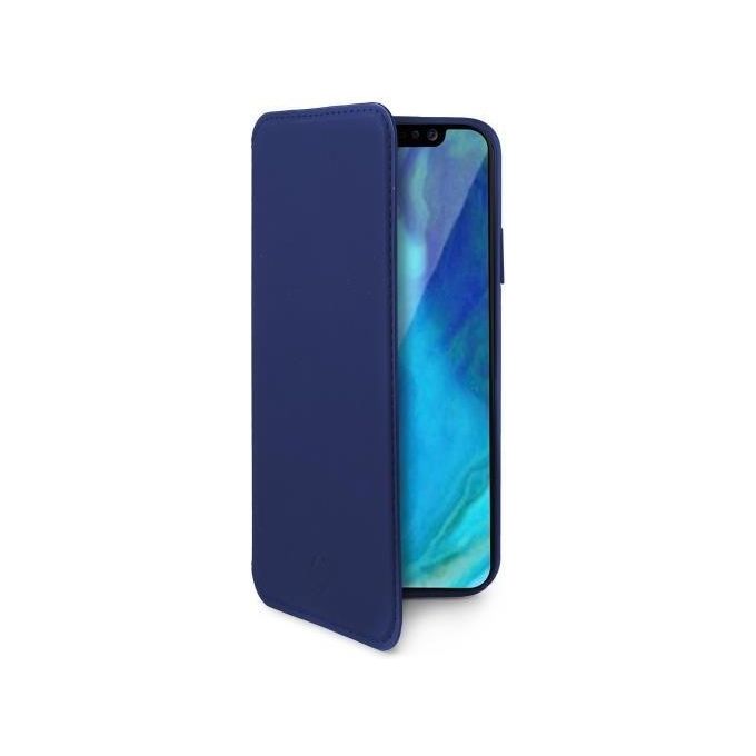 Celly Prestige Cover per iPhone XS Max Blu