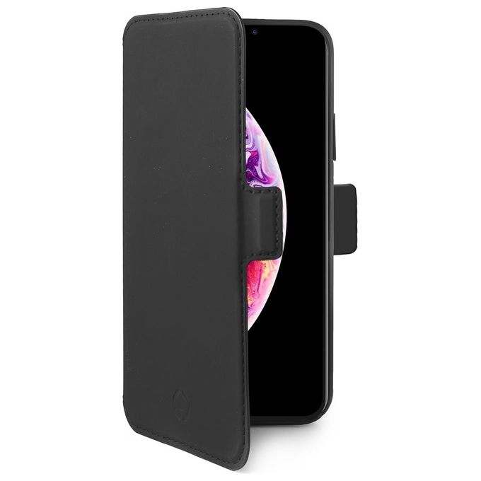 Celly Prestige Magnetic Cover per iPhone XS Max Nero