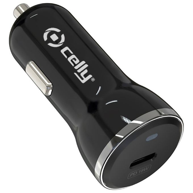 Celly Rtg Caricabatterie da Auto 20W Nero