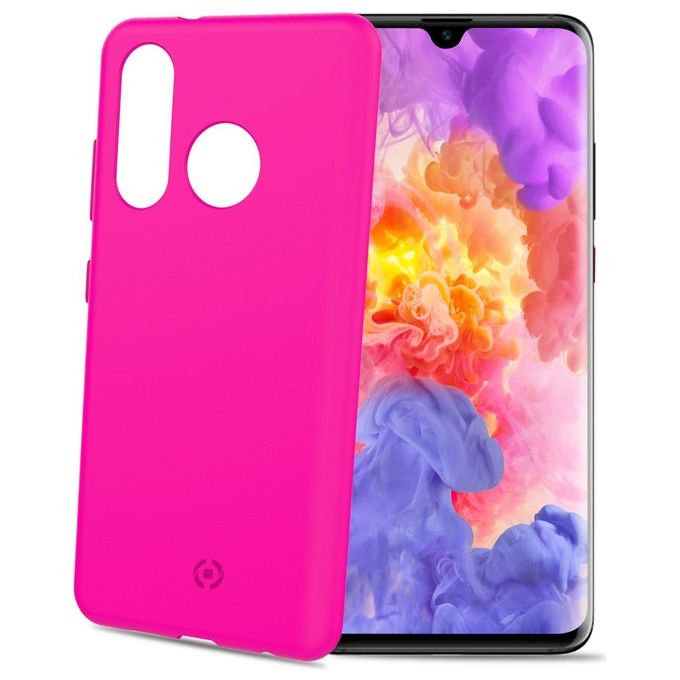 Celly Shock Cover per Huawei P30 Lite Nero