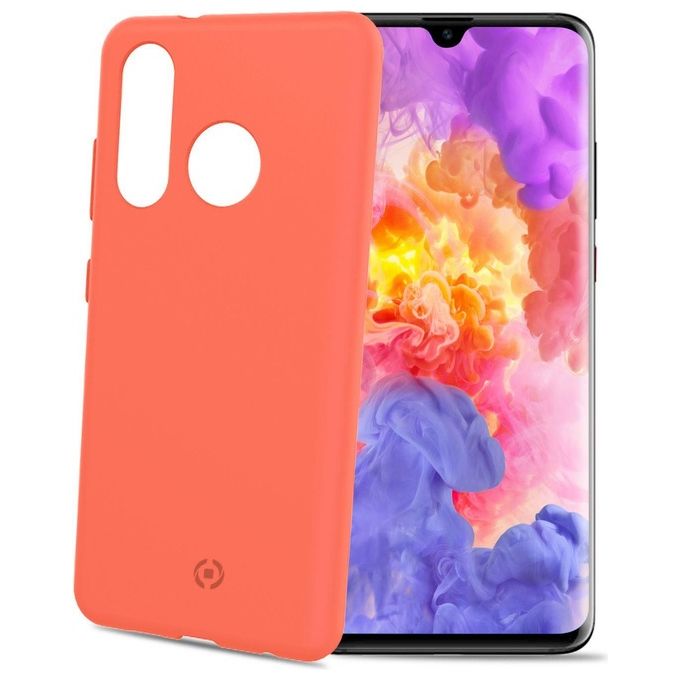 Celly Shock Cover per Huawei P30 Lite Arancione