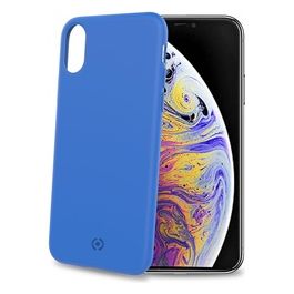 Celly Shock Cover per iPhone XS Max Blu