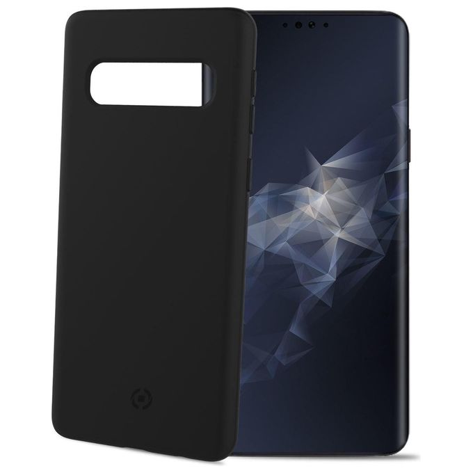 Celly Shock Cover per Samsung Galaxy S10 Nero