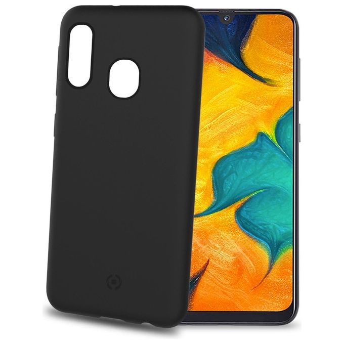 Celly Shock Cover per Samsung Galaxy A20E Nero