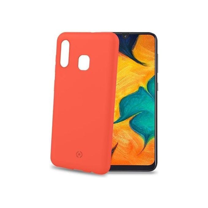Celly Shock Cover per Samsung Galaxy A30 Arancione