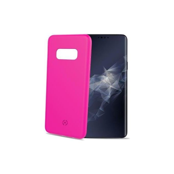 Celly Shock Cover per Samsung Galaxy S10E Rosa