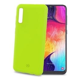 Celly Shock Cover per Samsung Galaxy A70 Giallo