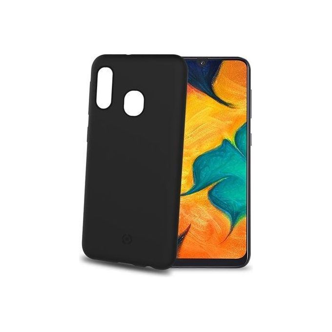 Celly Shock Cover per Samsung Galaxy A30 Nero
