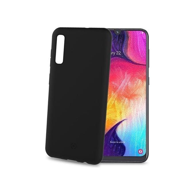 Celly Shock Cover per Samsung Galaxy A70 Nero