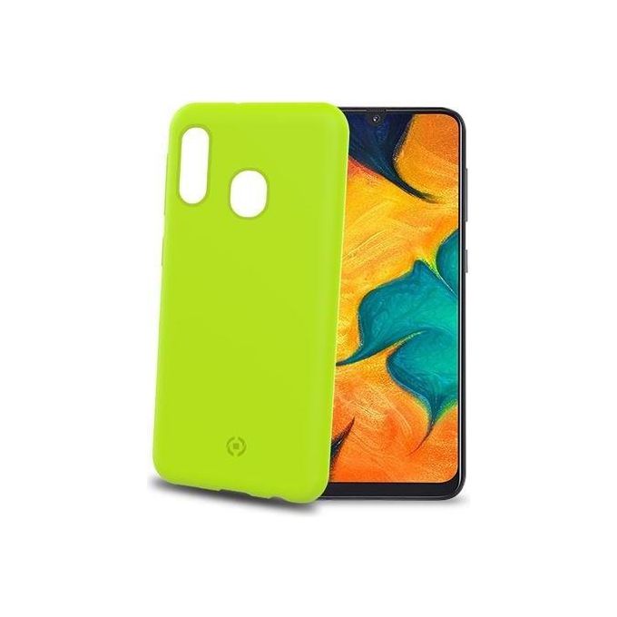 Celly Shock Cover per Samsung Galaxy A20E Giallo