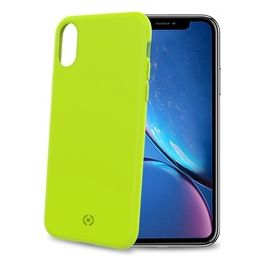 Celly Shock Custodia per iPhone Xr Giallo