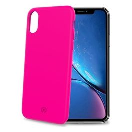 Celly Shock Custodia per iPhone Xr Rosa