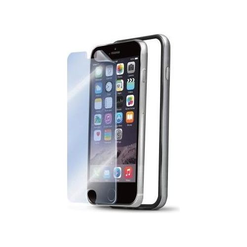 Celly Silver Bumper for Iphone 6 plus