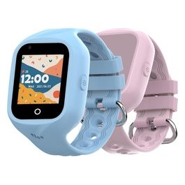 Smartwatch per Bambini 4G Telefonate Messaggi localizzazione GPS cinturino Azzurro e Rosa