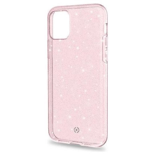 Celly Sparkle Cover per iPhone 11 Pro Max Rosa