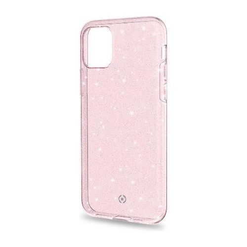 Celly Sparkle Cover per iPhone 11 Rosa