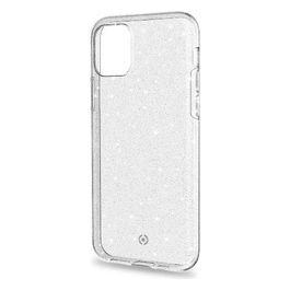 Celly Sparkle Cover per iPhone 11 Bianco