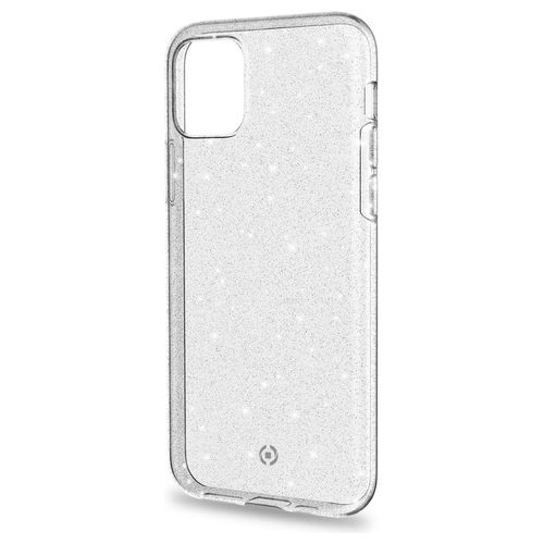 Celly Sparkle Cover per iPhone 11 Pro Max Bianco