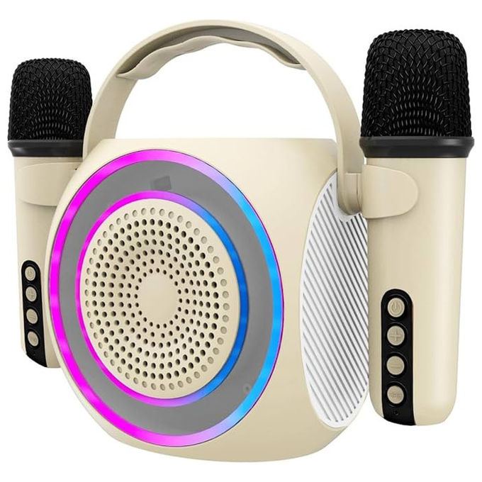 Celly Speaker Wireless con 2 Microfoni per Bambini Party Collection