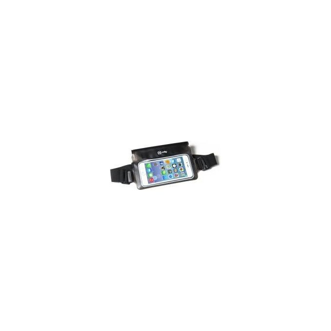 Celly SPLASHBELTBK Cintura Impermeabile per iPhone 7/7 Plus Nero