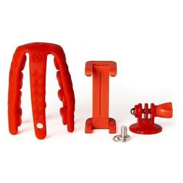 Celly Squiddy Supporto Flessibile per Smartphone Universale Rosso