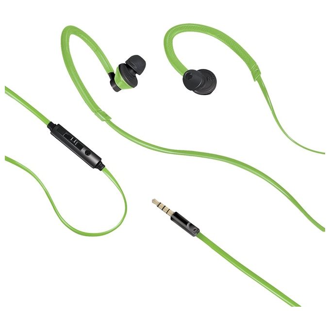 Celly Stereo Earphones 3,5 mm Green