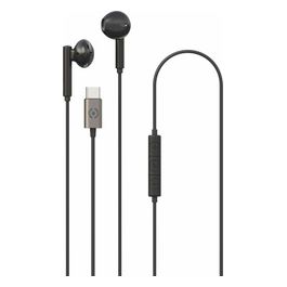 Stereo Earphones Drop Type-C Nero