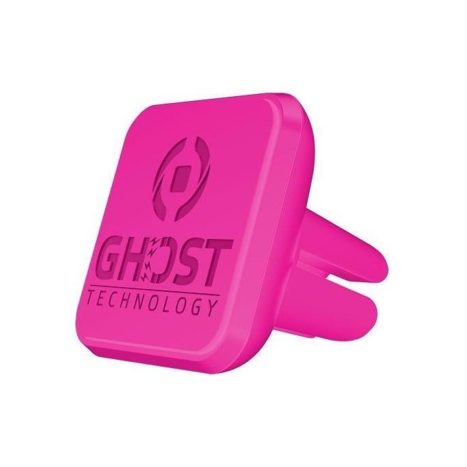 Celly Supporto Auto Ghost Vent Magnetico Rosa